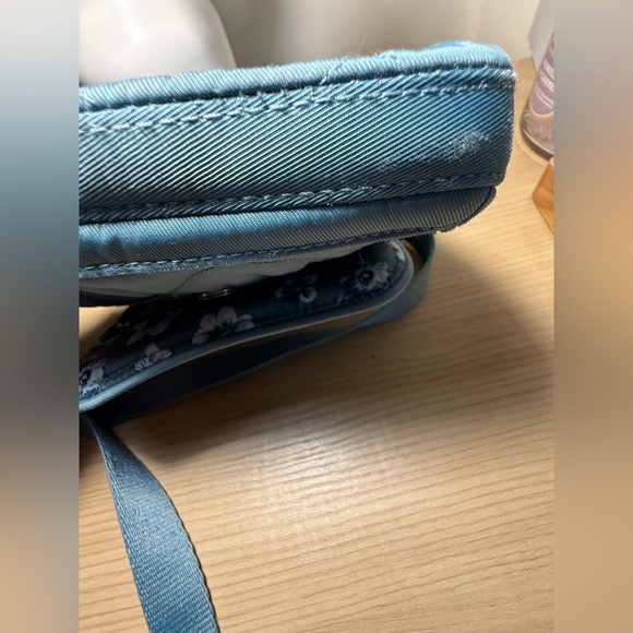 Vera Bradley Blue Quilted Crossbody Bag - Picture 5 of 11